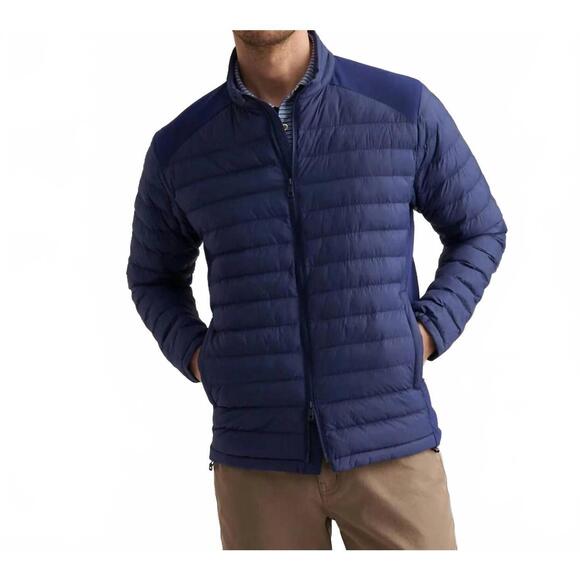 NEW PETER MILLAR apex quilted jacket in navy